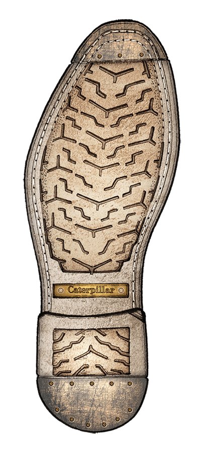 caterpillar boot sole